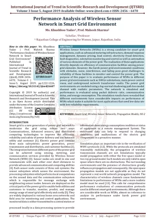 international journal of trend in scientific