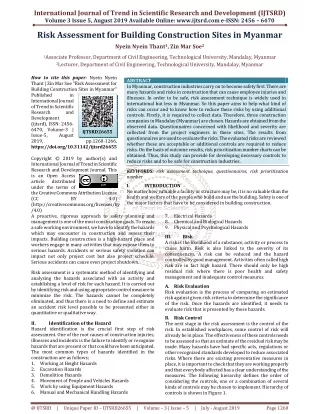 international journal of trend in scientific