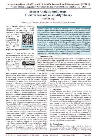 international journal of trend in scientific