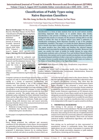 international journal of trend in scientific