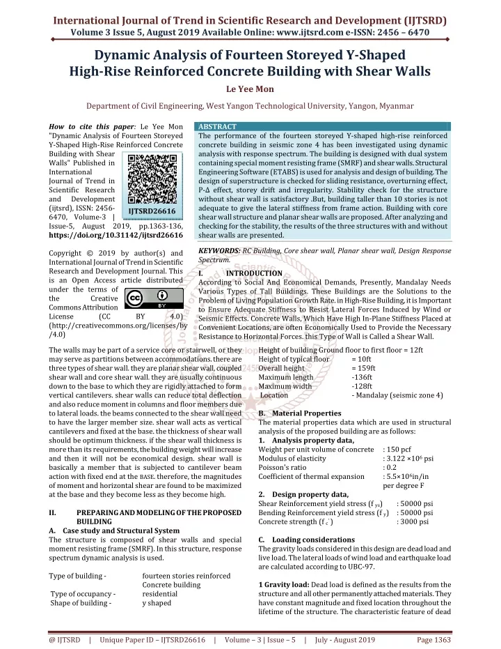 international journal of trend in scientific