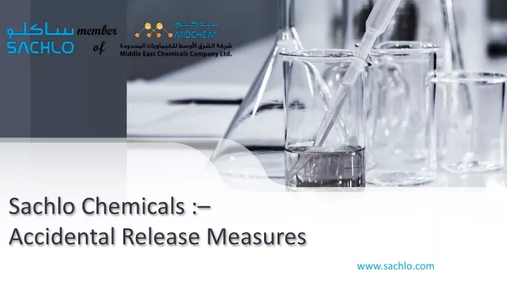 sachlo chemicals accidental release measures