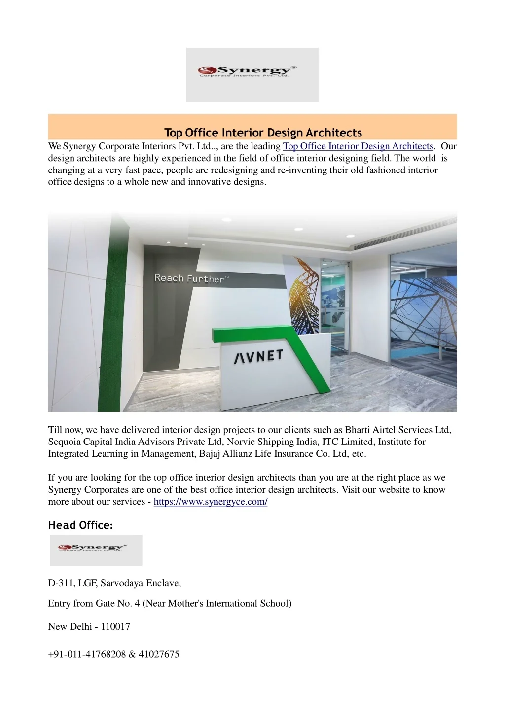 PPT - Top Office Interior Design Architects PowerPoint Presentation ...