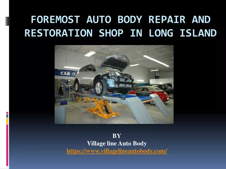 foremost auto body repair and restoration shop