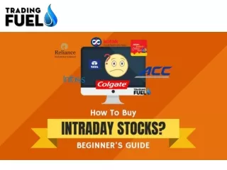 How to Buy Intraday Stocks? – Trading Fuel