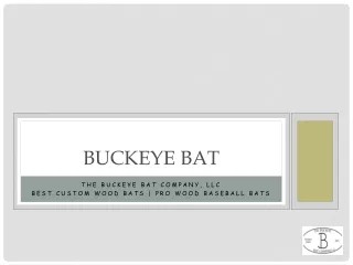 Buckeyebat-Custom wood bats || Best custom wood bats