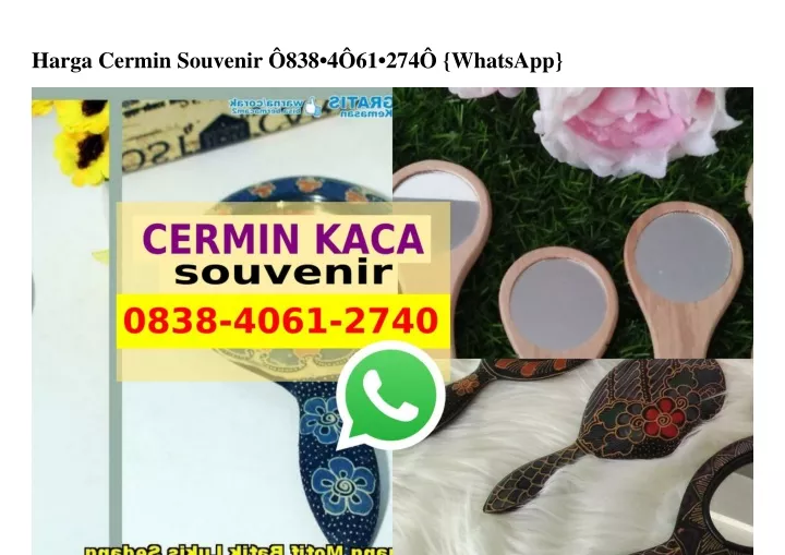 harga cermin souvenir 838 4 61 274 whatsapp