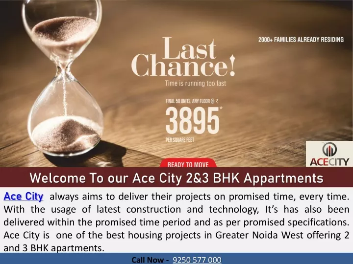 welcome to our ace city 2 3 bhk appartments