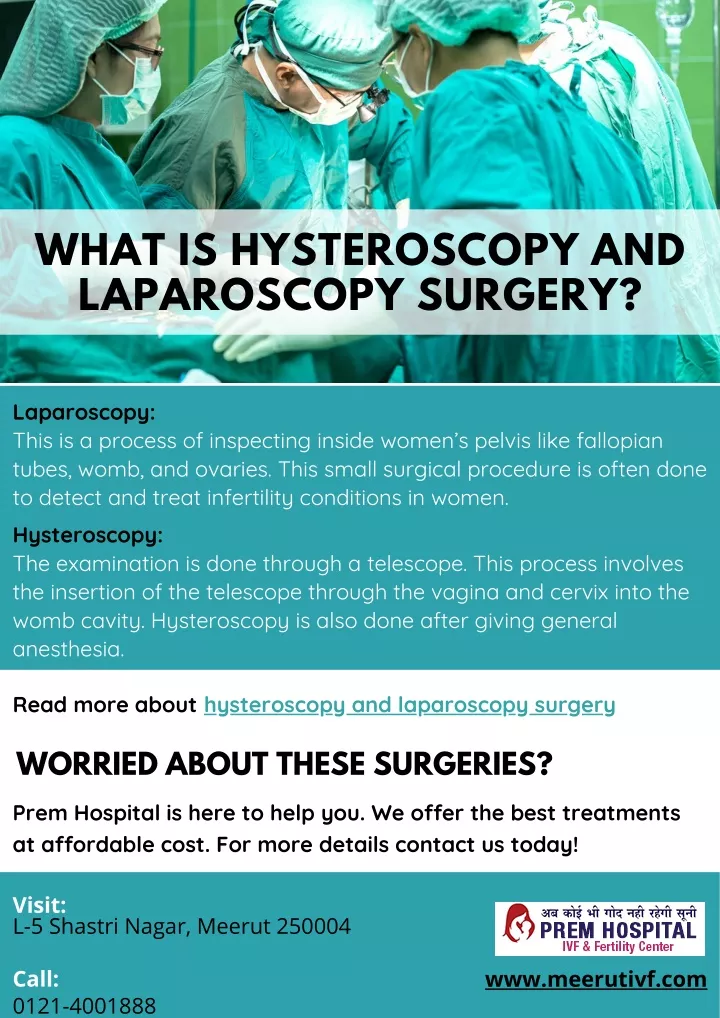 what is hysteroscopy and laparoscopy surgery