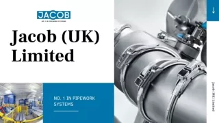 Jacob UK | No. 1 in Pipework Systems