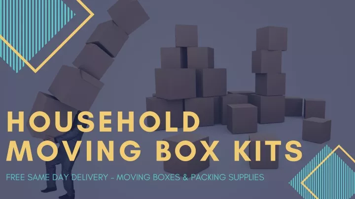 household moving box kits
