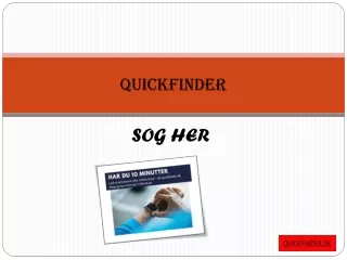 Quickfinder-Online Reklamer ||Online Annoncering