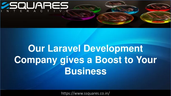 our laravel development company gives a boost
