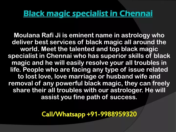 black magic specialist in c hennai