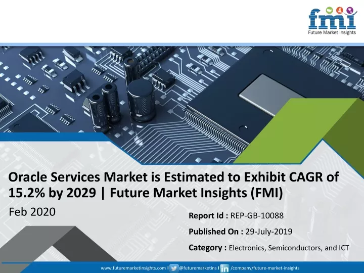 oracle services market is estimated to exhibit