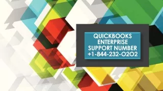 quickbooks enterprise support number 1 844 232 o2o2
