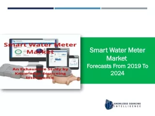 smart water meter smart water meter market market