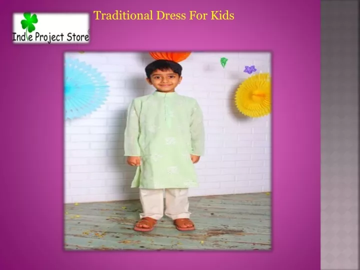 traditional dress for kids