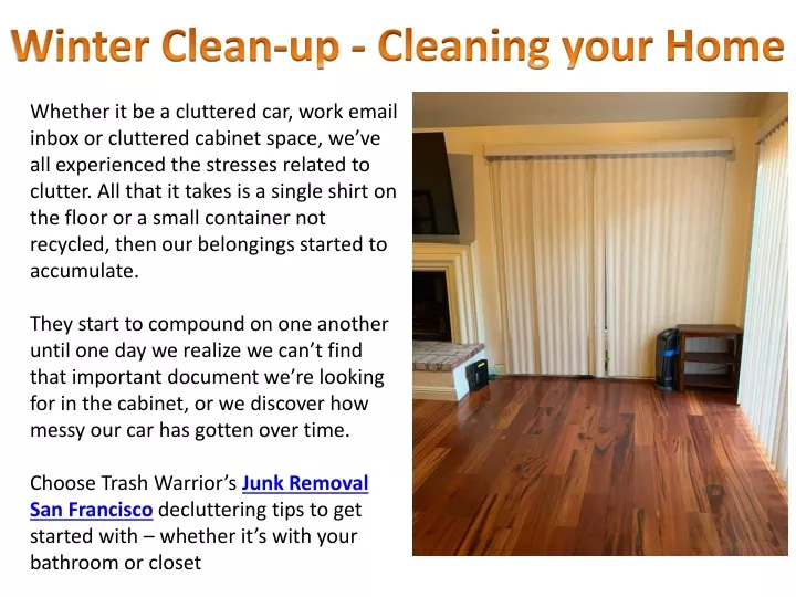 winter clean up cleaning your home
