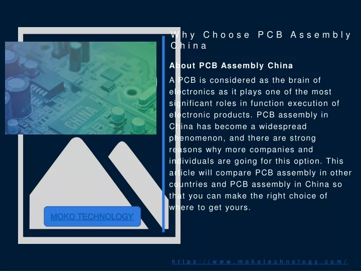 why choose pcb assembly china
