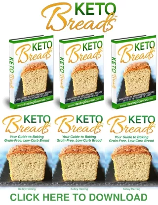 Keto Breads PDF, eBook by ketobreads.net