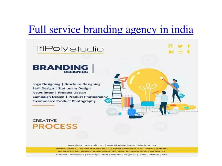 full service branding agency in india