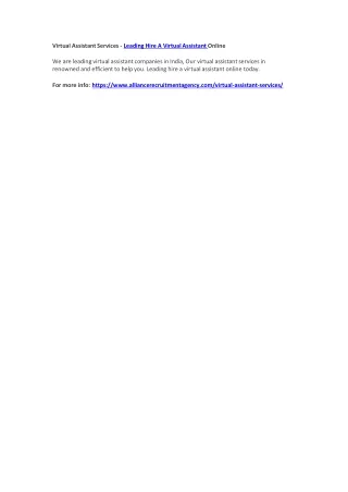 virtual assistant services leading hire a virtual