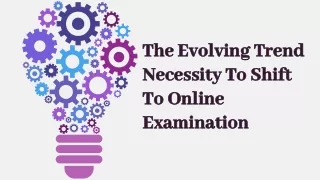 the evolving trend n ecessity to shift to online
