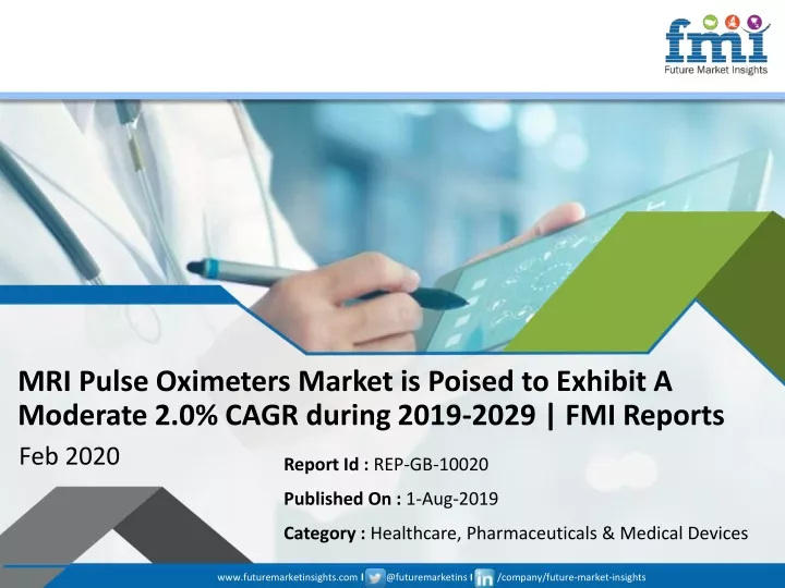 mri pulse oximeters market is poised to exhibit