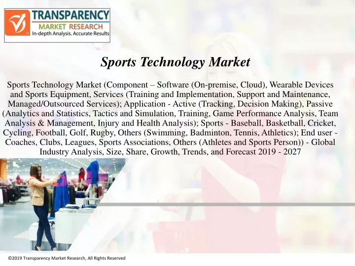 sports technology market