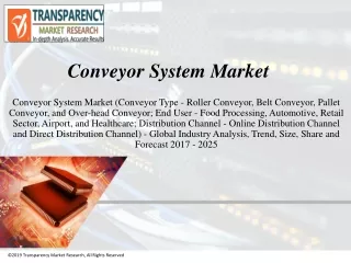 conveyor system market