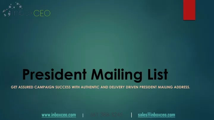 president mailing list