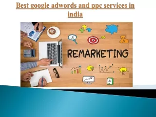 Best google adwords and ppc services in india