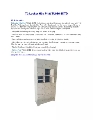 t locker h a ph t tu986 3ktd