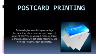 Postcard Printing-Everest DMM