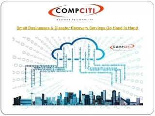 small businesses disaster recovery services