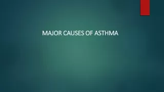 major causes of asthma