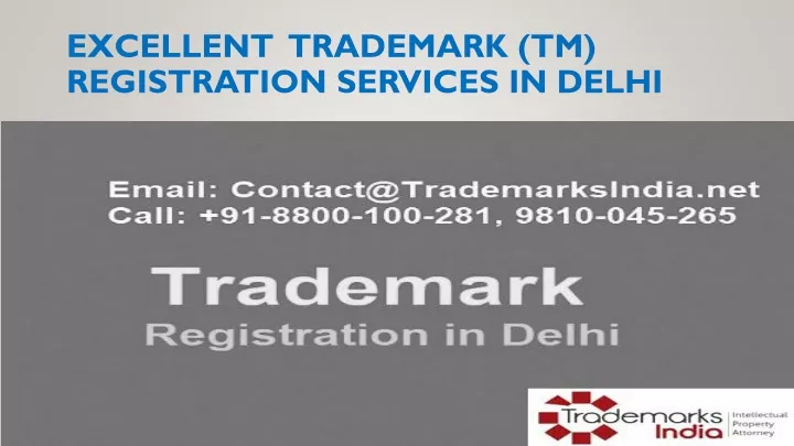 excellent trademark tm registration services in delhi