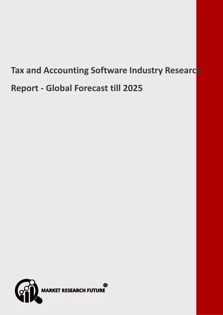 tax and accounting software industry research