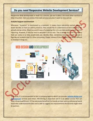 do you need responsive website development