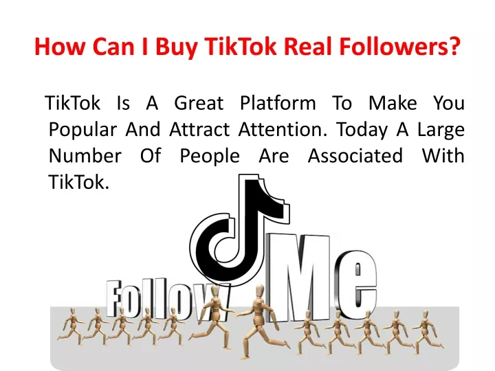 how can i buy tiktok real followers