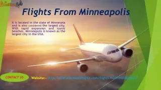Get The Best And Pocket-Friendly Flights From Minneapolis