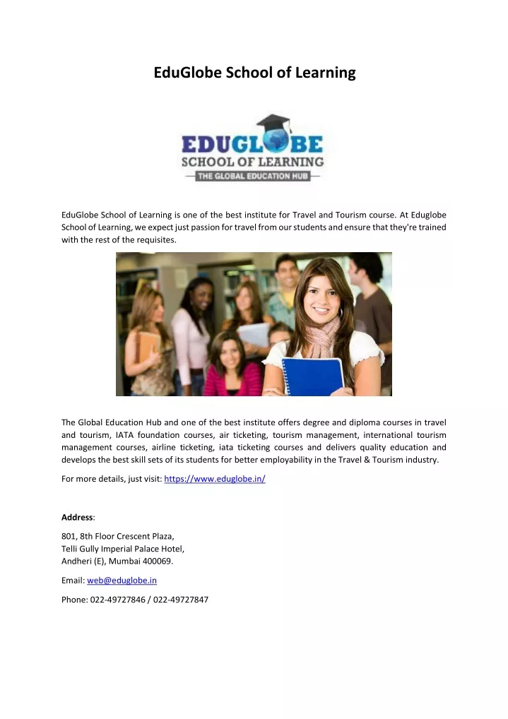 eduglobe school of learning