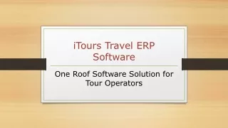 Explore how iTours Travel agency software boosts travel business sales