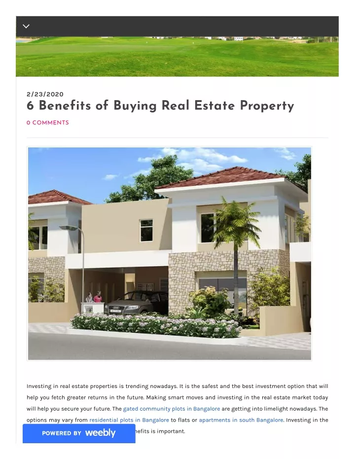 2 23 2020 6 benefits of buying real estate