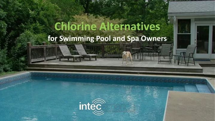 chlorine alternatives for swimming pool