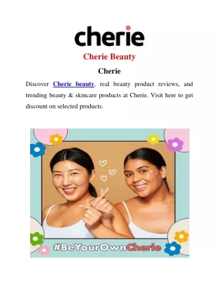 Cherie Beauty | Cherie