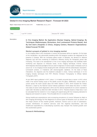 report information