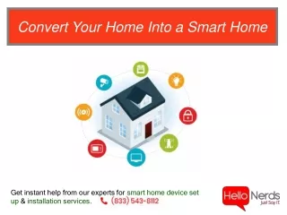 Hello Nerds - Smart Home Installation Services