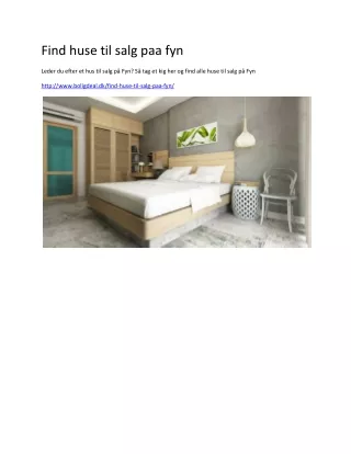 find huse til salg paa fyn